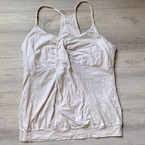 Patagonia Cream Racerback Tank Top Women’s Size XL